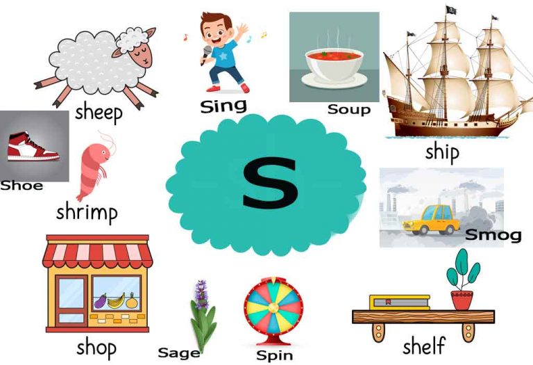 Four Letter Words That Start With S For Kids To Improve Vocabulary