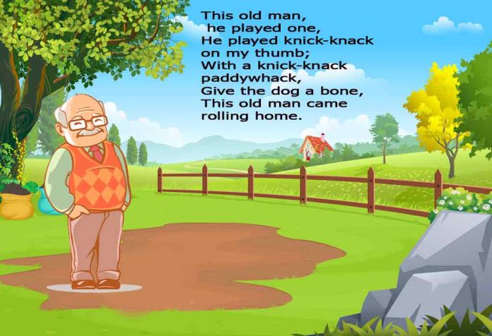 This Old Man | Nursery Rhyme For Kids With Lyrics