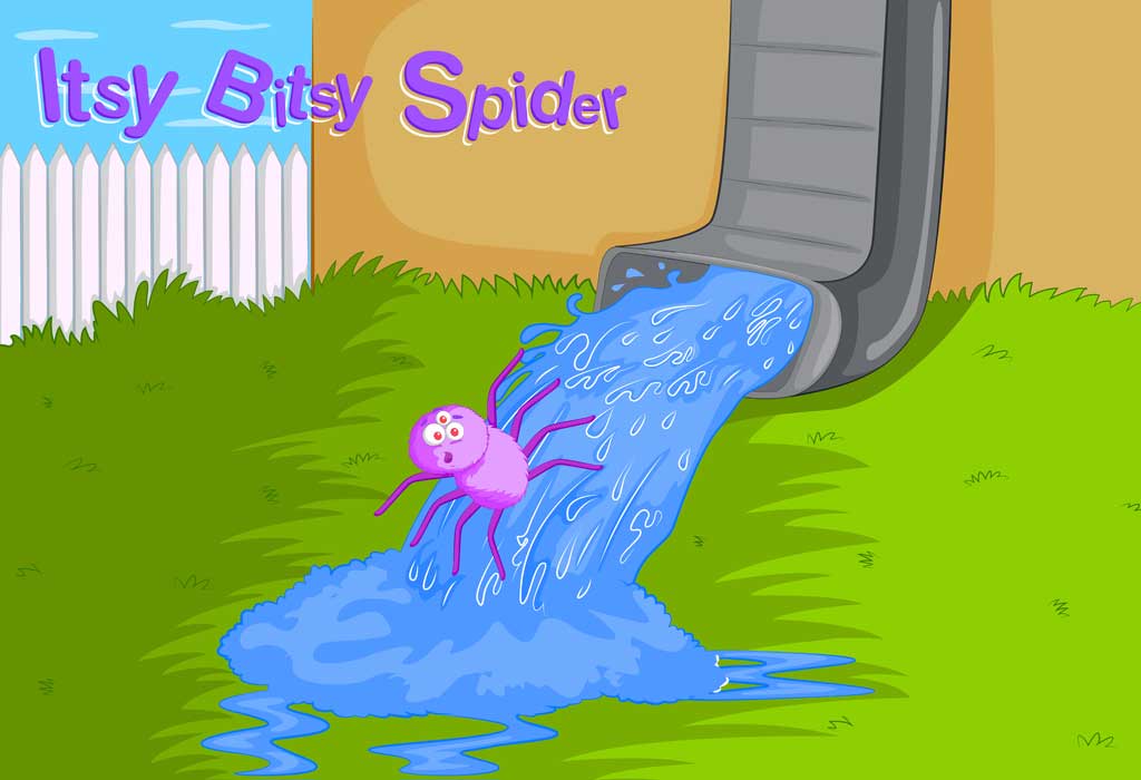 Itsy Bitsy Spider Incy Wincy Spider Kids Songs Nursery Rhymes for