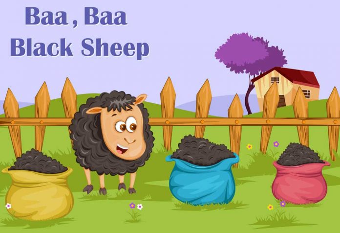 Baa, Baa, Black Sheep Nursery Rhyme
