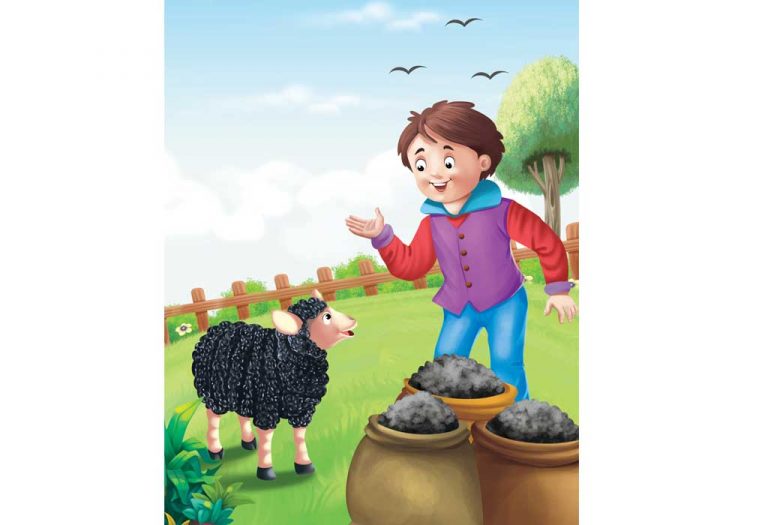 Baa, Baa, Black Sheep Nursery Rhyme For Kids With Lyrics