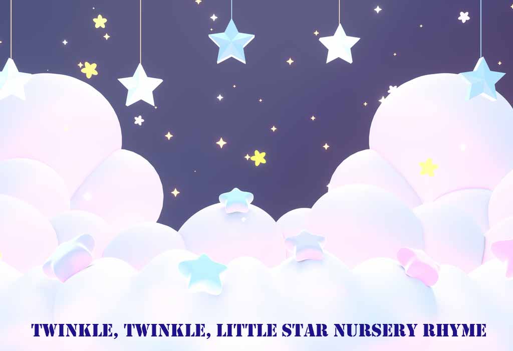 Twinkle Twinkle Little Star Nursery Rhyme For Kids With Lyrics