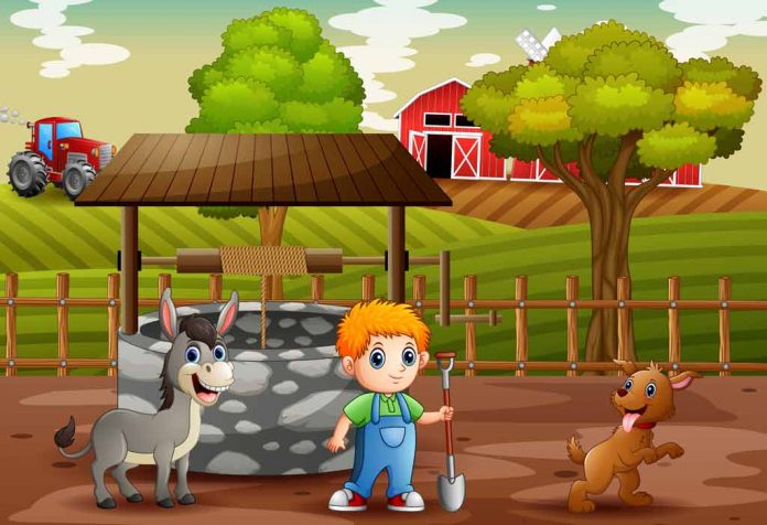 The Donkey In The Well Story With Moral For Kids