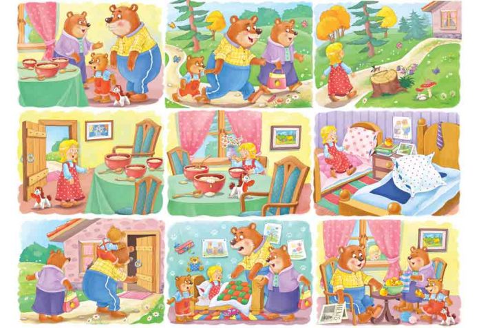 Goldilocks And The Three Bears Story With Moral for Kids