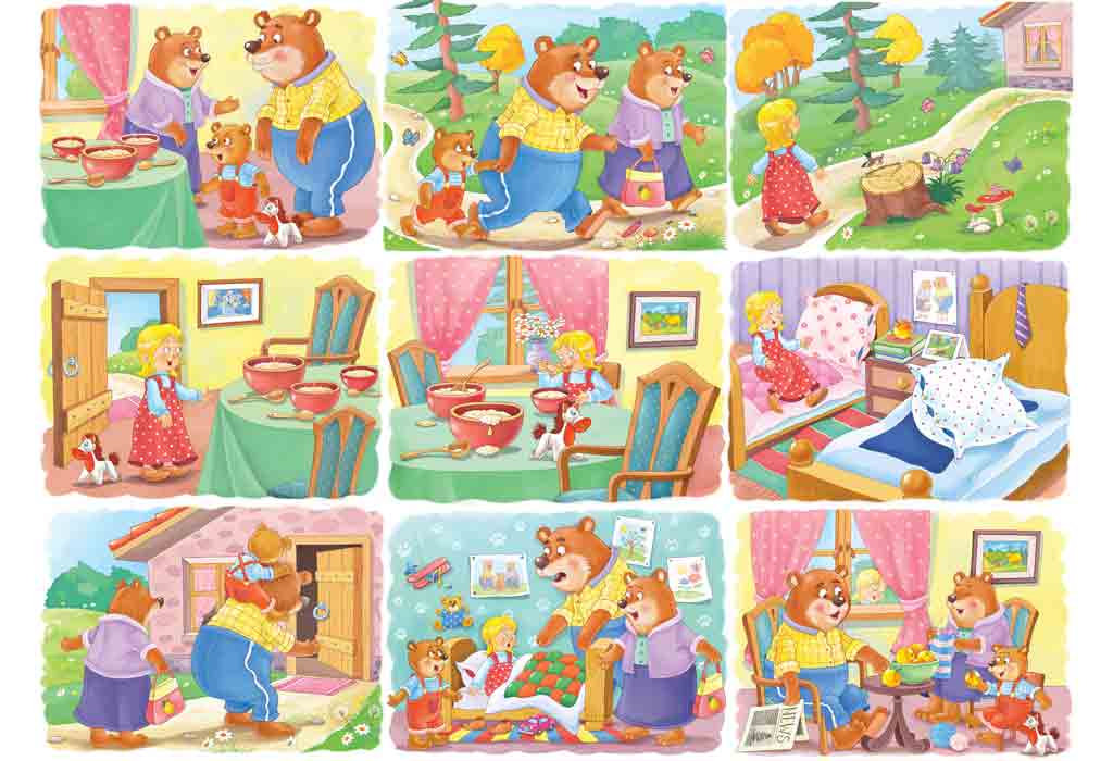 Goldilocks And The 3 Bears Story For Children With Moral