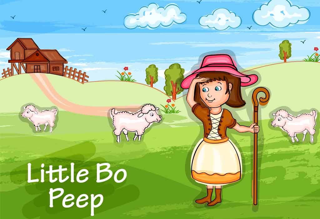 Little Bo Peep Nursery Rhyme For Kids With Lyrics