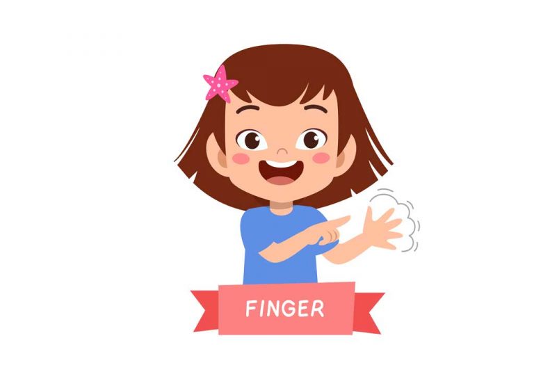 One Little Finger | Nursery Rhyme For Kids With Lyrics