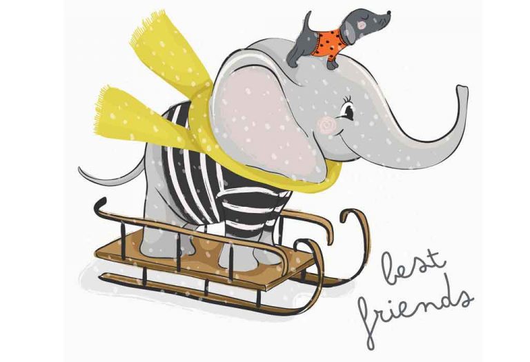 The Elephant And The Dog Story For Children With Moral