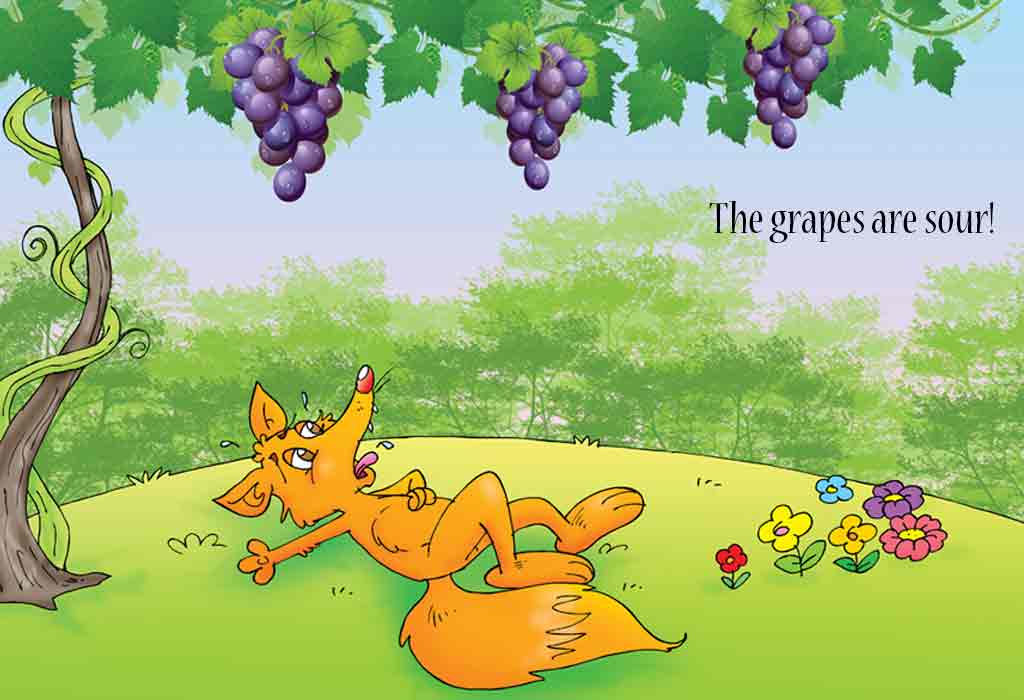 Moral Stories The Fox And The Grapes Kids Moral Stories Pinterest ...