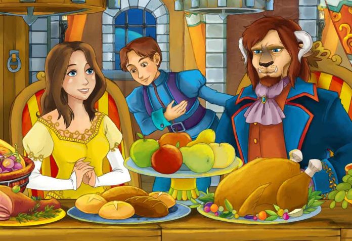 beauty and the beast story for kids