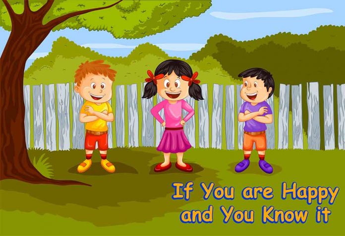 If You Are Happy And You Know It | Nursery Rhyme For Kids With Lyrics