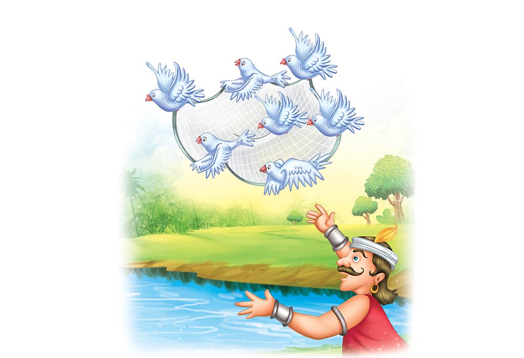 The four friends  Panchatantra For Kids  Katha Kids