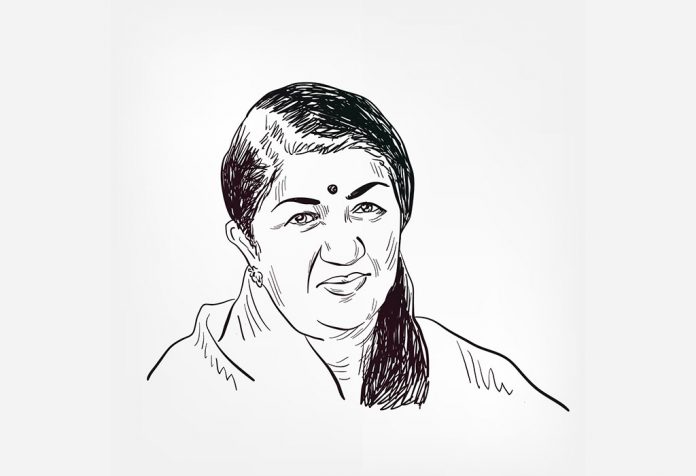 lata mangeshkar short essay in english