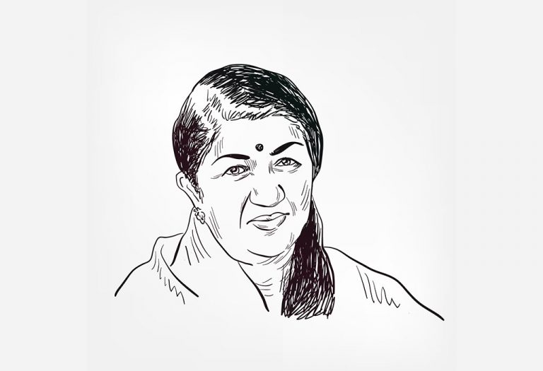 Essay On Lata Mangeshkar in English for Classes 1,2,3 Kids/Students ...