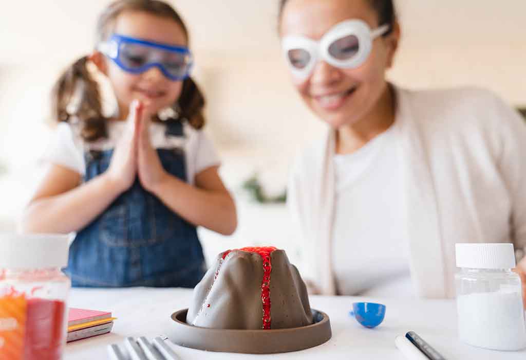 How To Make A Volcano For Children3