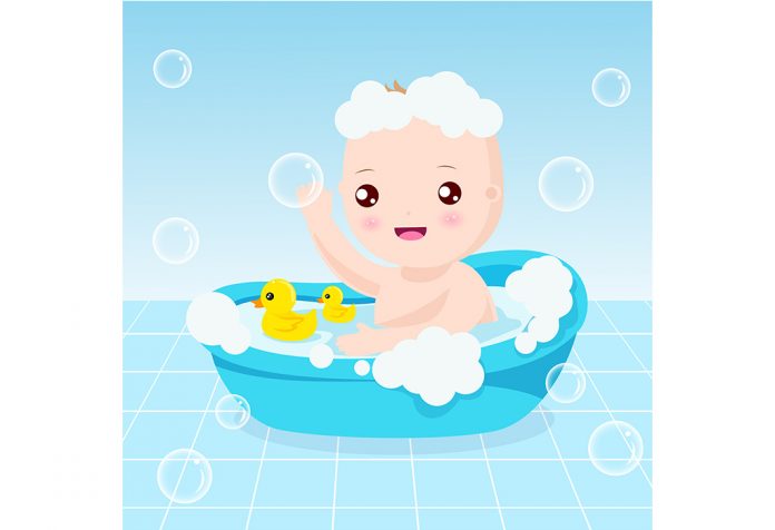After A Bath Nursery Rhyme