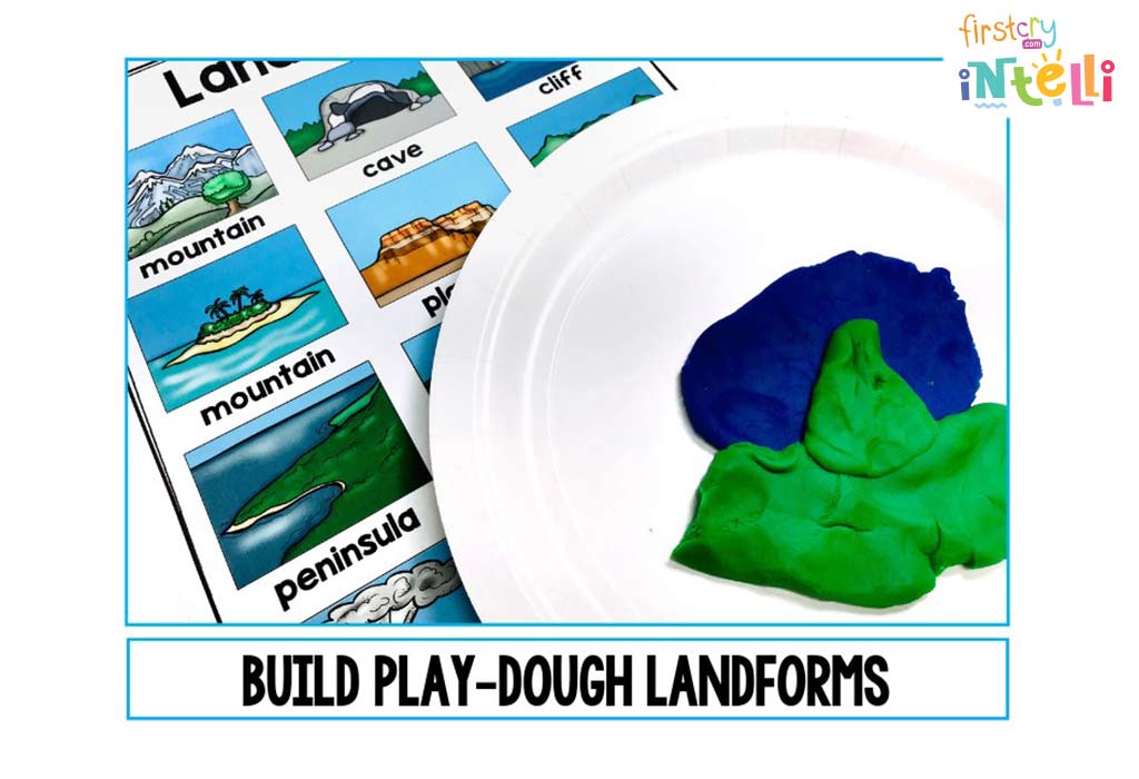 Build Play-Dough Landforms
