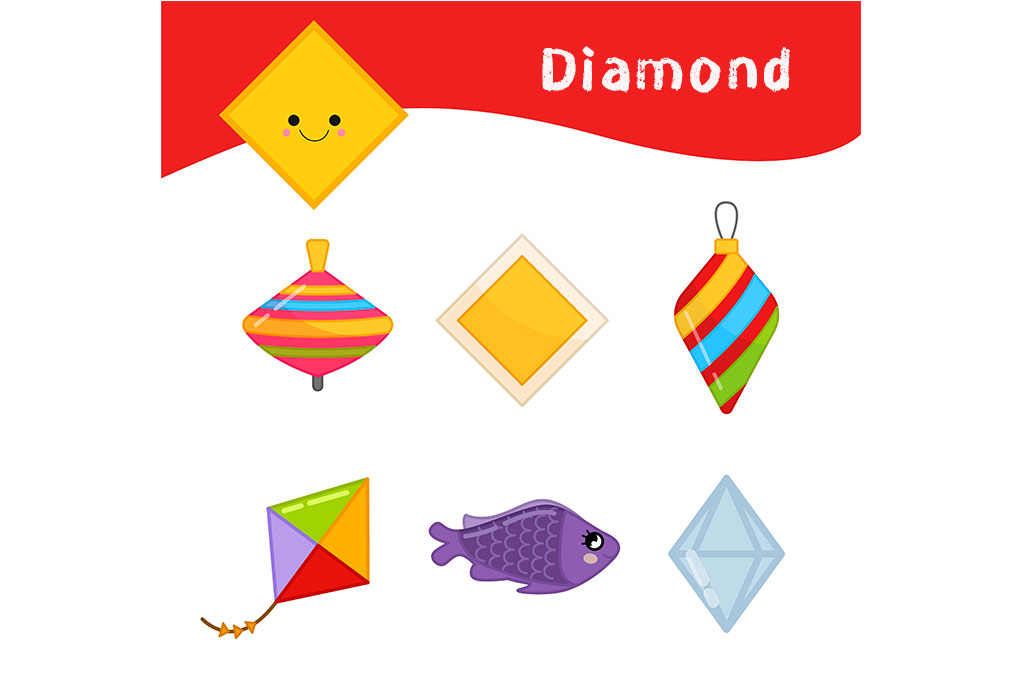 triangle objects for kids