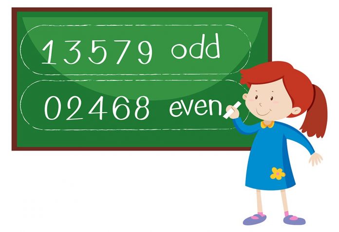 Even Numbers For Children To Improve Math Skills