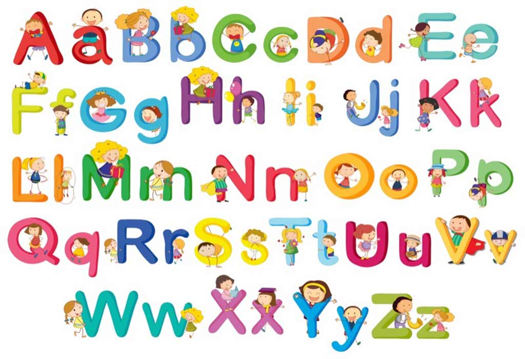 English Alphabet Chart For Kids
