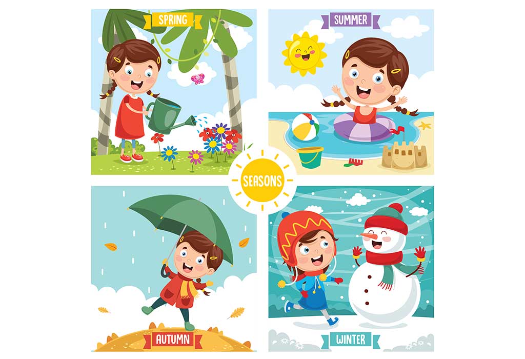 Teach Your Kids About Four Seasons Of The Year