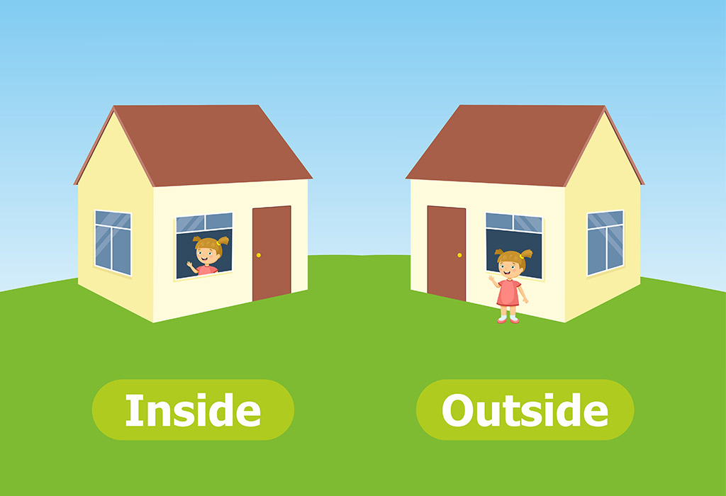 Concept Of Inside And Outside