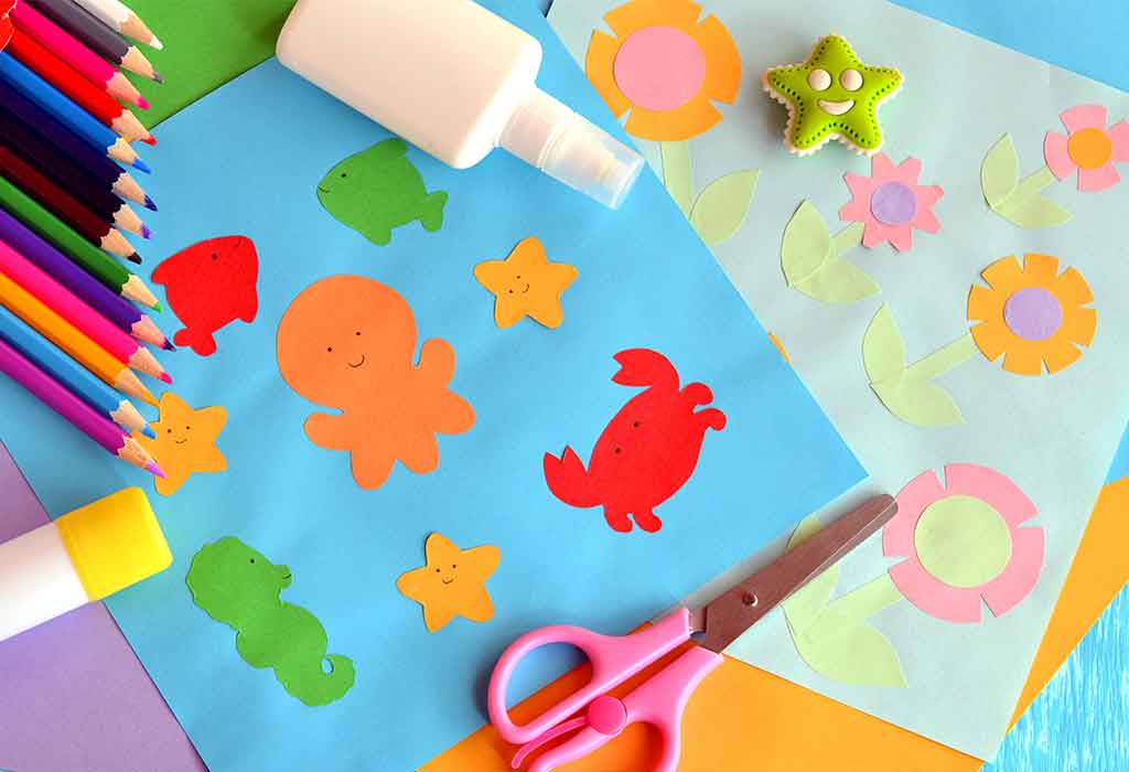 Children's Drawing Roll Baby Diy Paste Coloring Painting Books Color  Filling Paper Early Educational Toys
