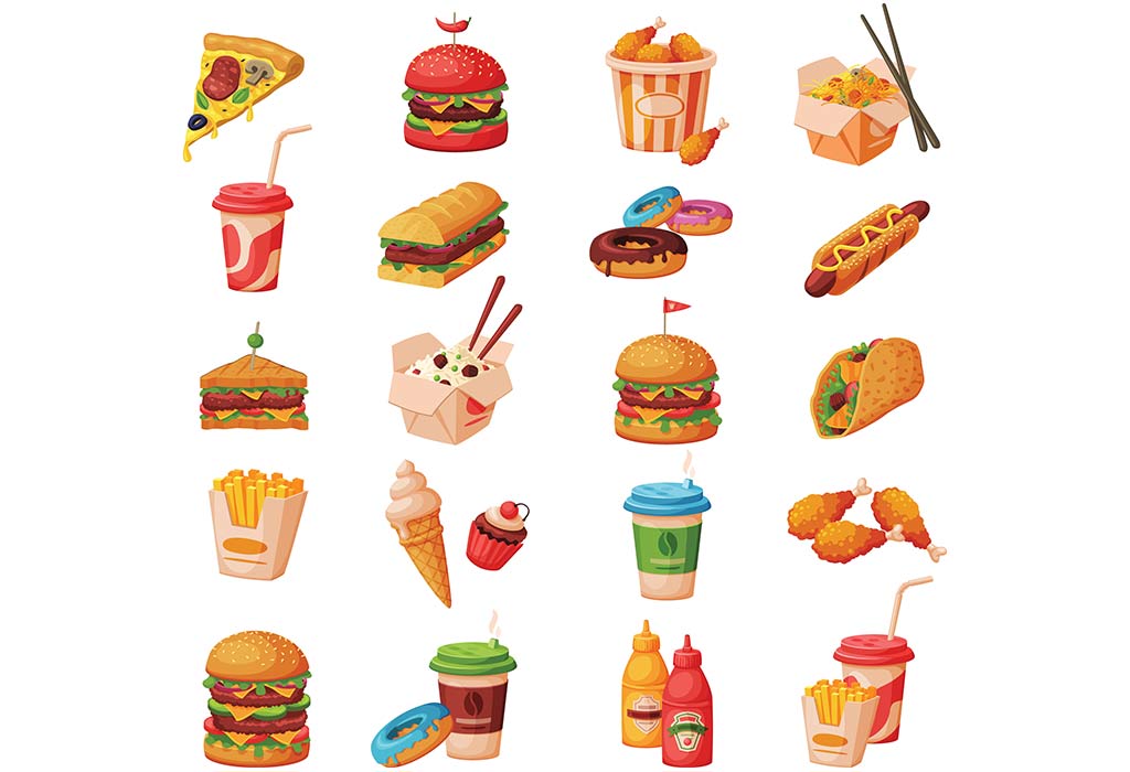 List of Fast Food Names for Kids (With Pictures)