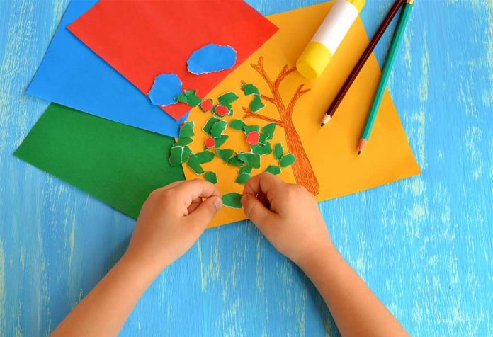 Paper Tearing Activities For Preschoolers and Kids To Strengthen Fine Motor Skills