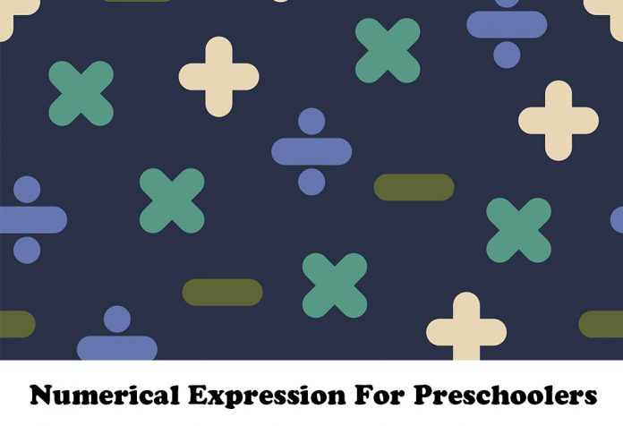 Numerical Expression For Preschoolers