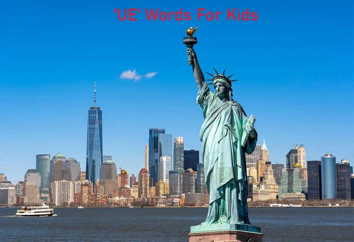 'UE' Words for Kids To Improve Vocabulary Skills
