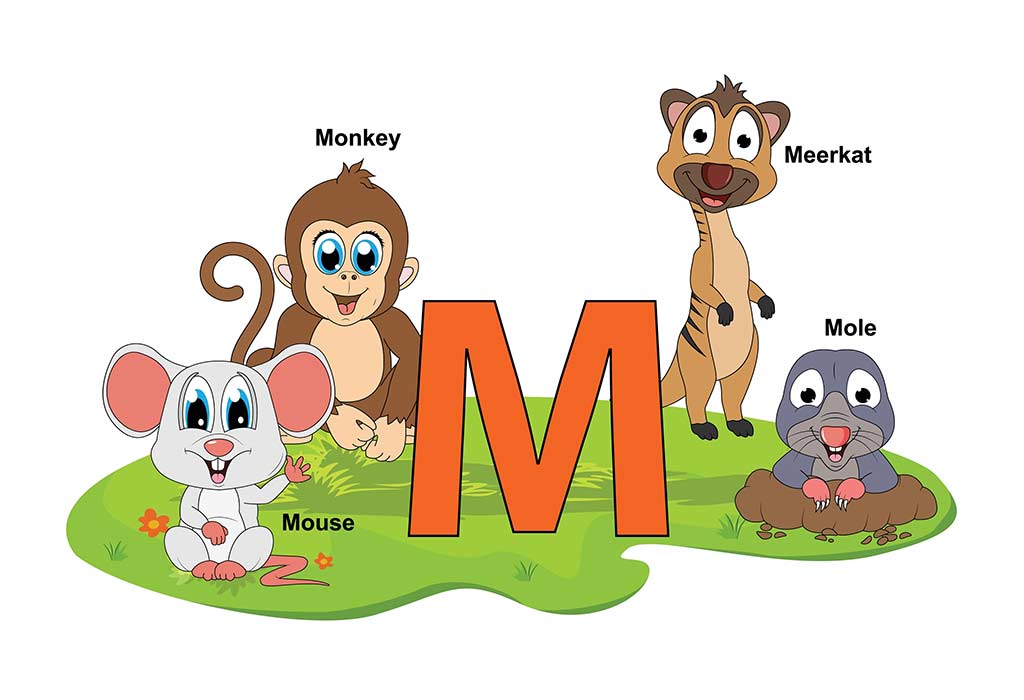 Teach Kids: List of Animal Names That Start With Letter 'M'