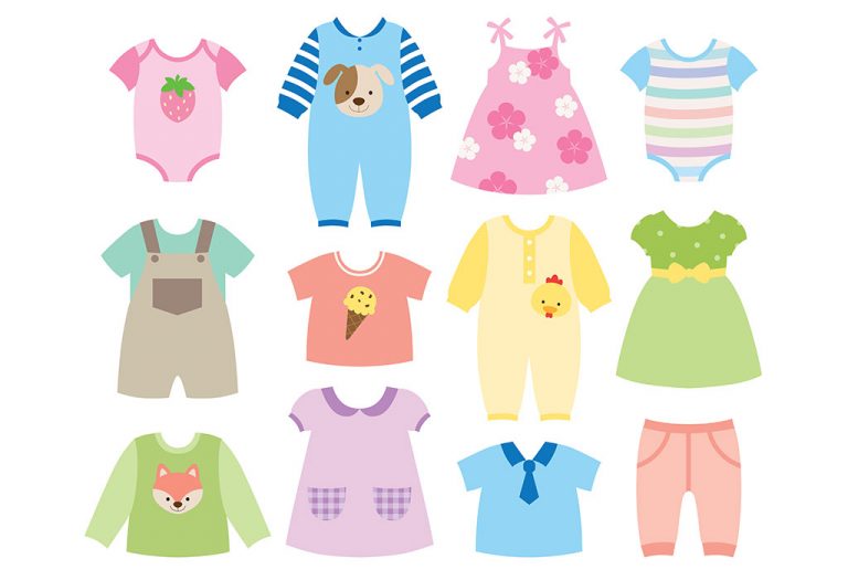 List of Clothes Names For Preschool Kids (With Pictures)