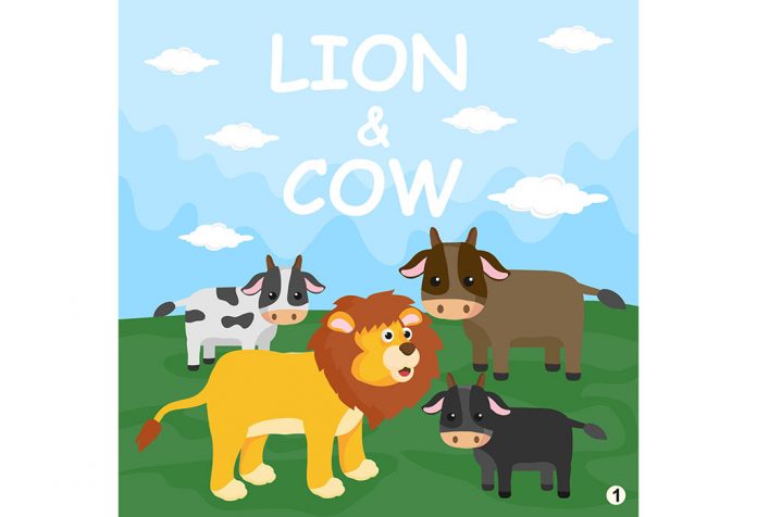 Lion And Cows Story With Moral For Kids