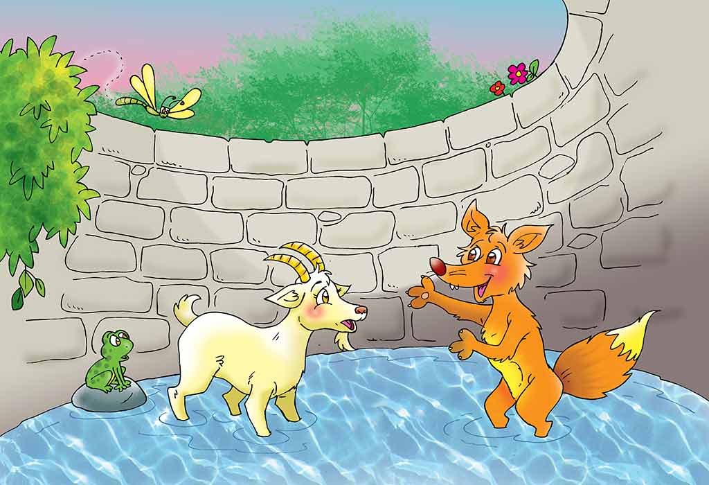 Children's Story Fox And Goat