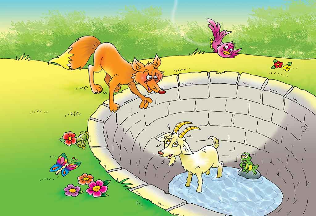 Fox And Goat Story For Children