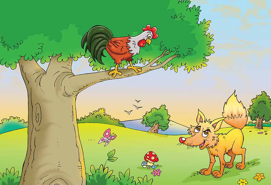 The Clever Rooster Story With Moral For Kids