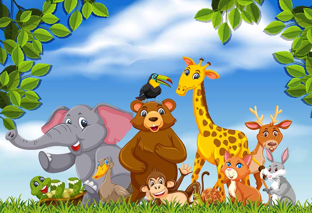 Elephant And Friends Story for Kids