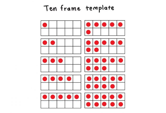 Ten Frame For Preschoolers To Improve Math Skills