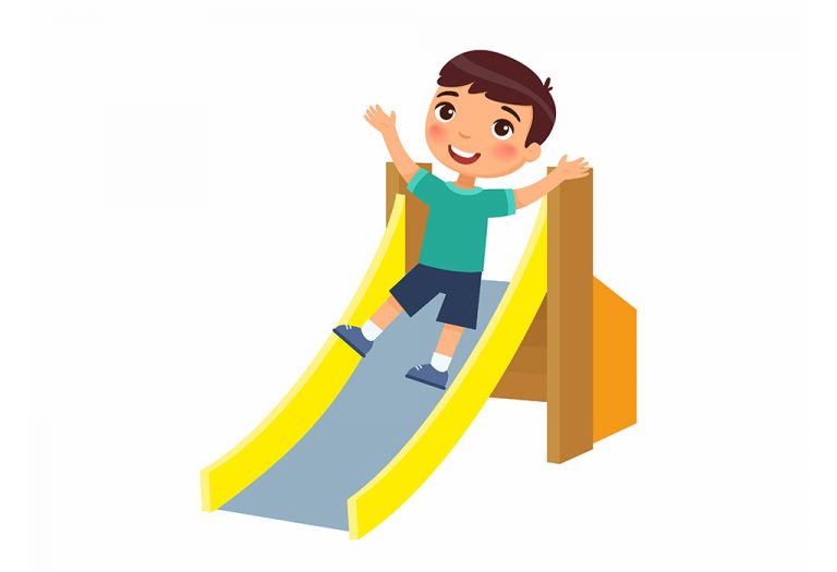 Up And Down Concept For Preschoolers And Kids