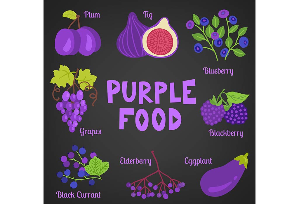 Foods With Purple Colour