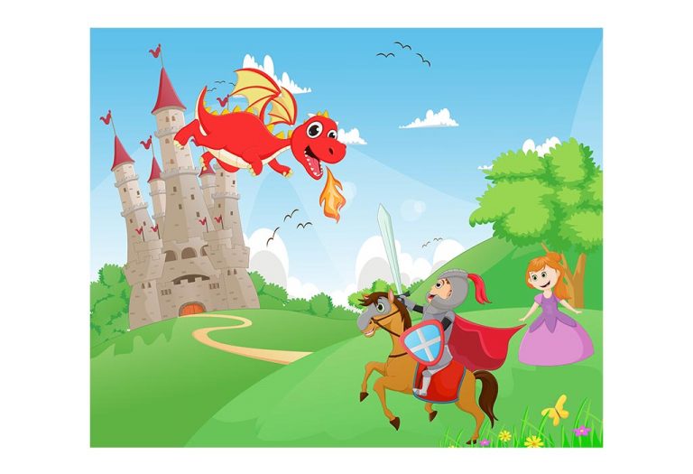 The Dragon And The Princess Story For Kids