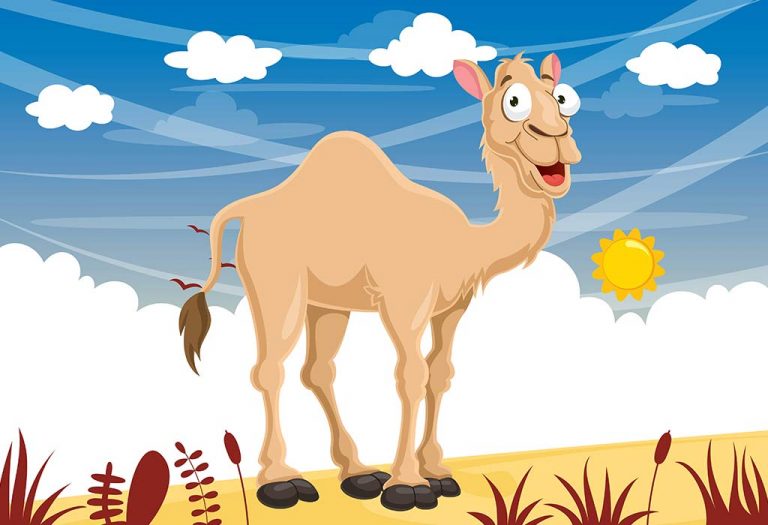 The Camel And The Jackal Story With Moral For Kids