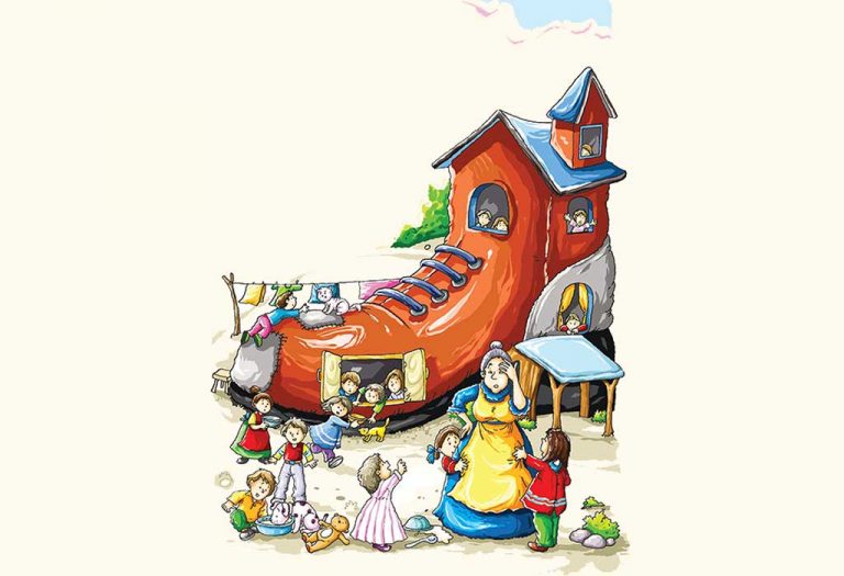 Old Woman In The Shoe Story For Children