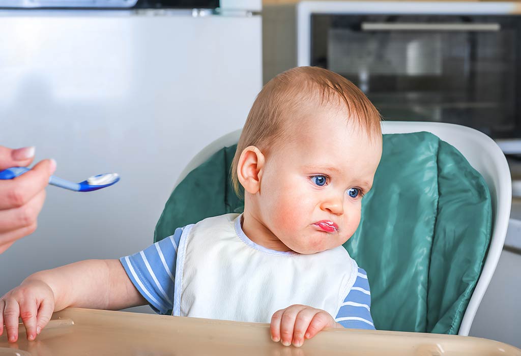 Toddler being a picky eater