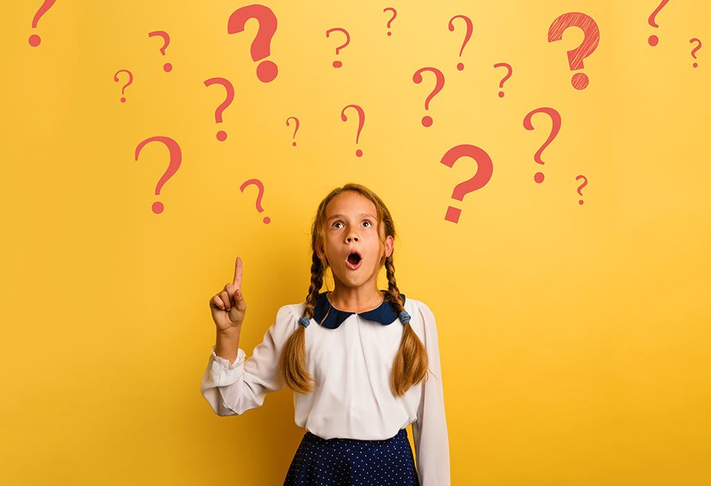 Child with lots of questions