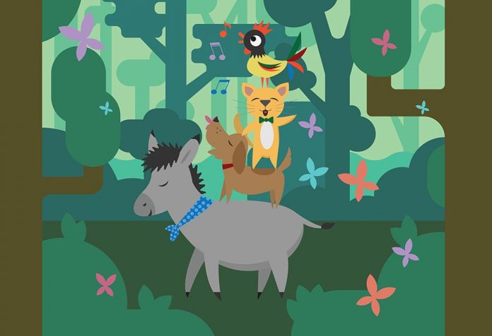 The Musicians of Bremen Story with Moral for Kids
