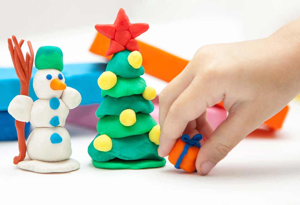 Playdough Winter Wonderland