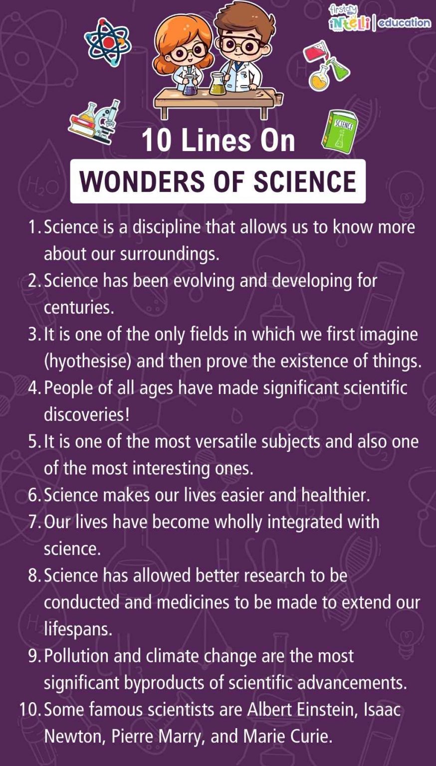 Essay On Wonders of Science for Students and Children