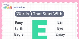 Words That Start With E